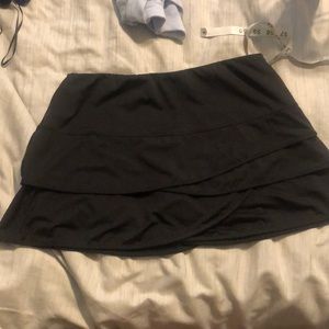 Scalloped Lucky In Love Tennis skirt